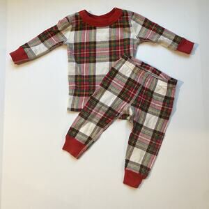 Hanna Andersson Plaid 2-Piece Pajama Set
